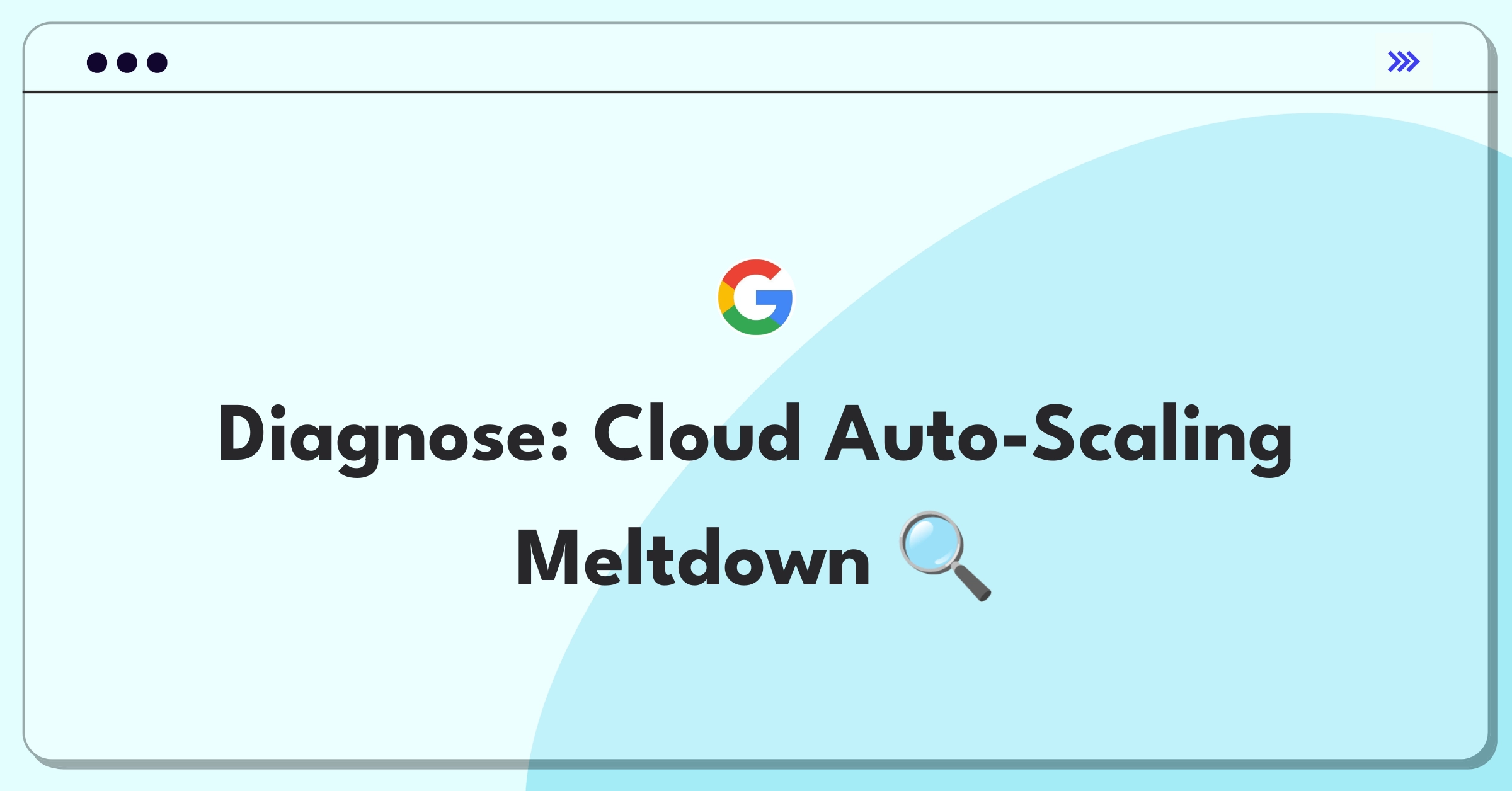 Product Management Root Cause Analysis Question: Investigating Google Cloud auto-scaling failures