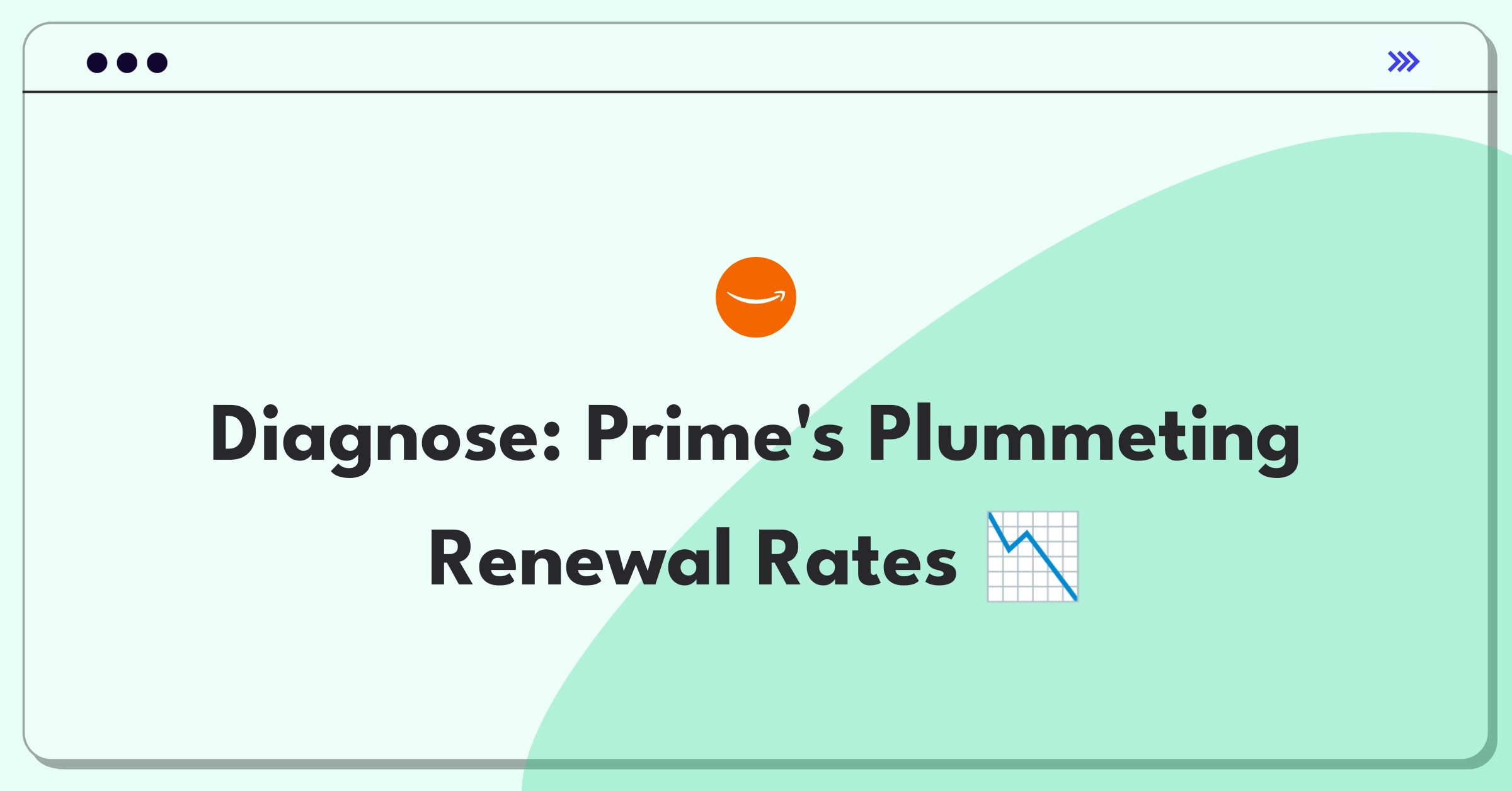 Product Management Root Cause Analysis Question: Investigating Amazon Prime's declining membership renewal rates