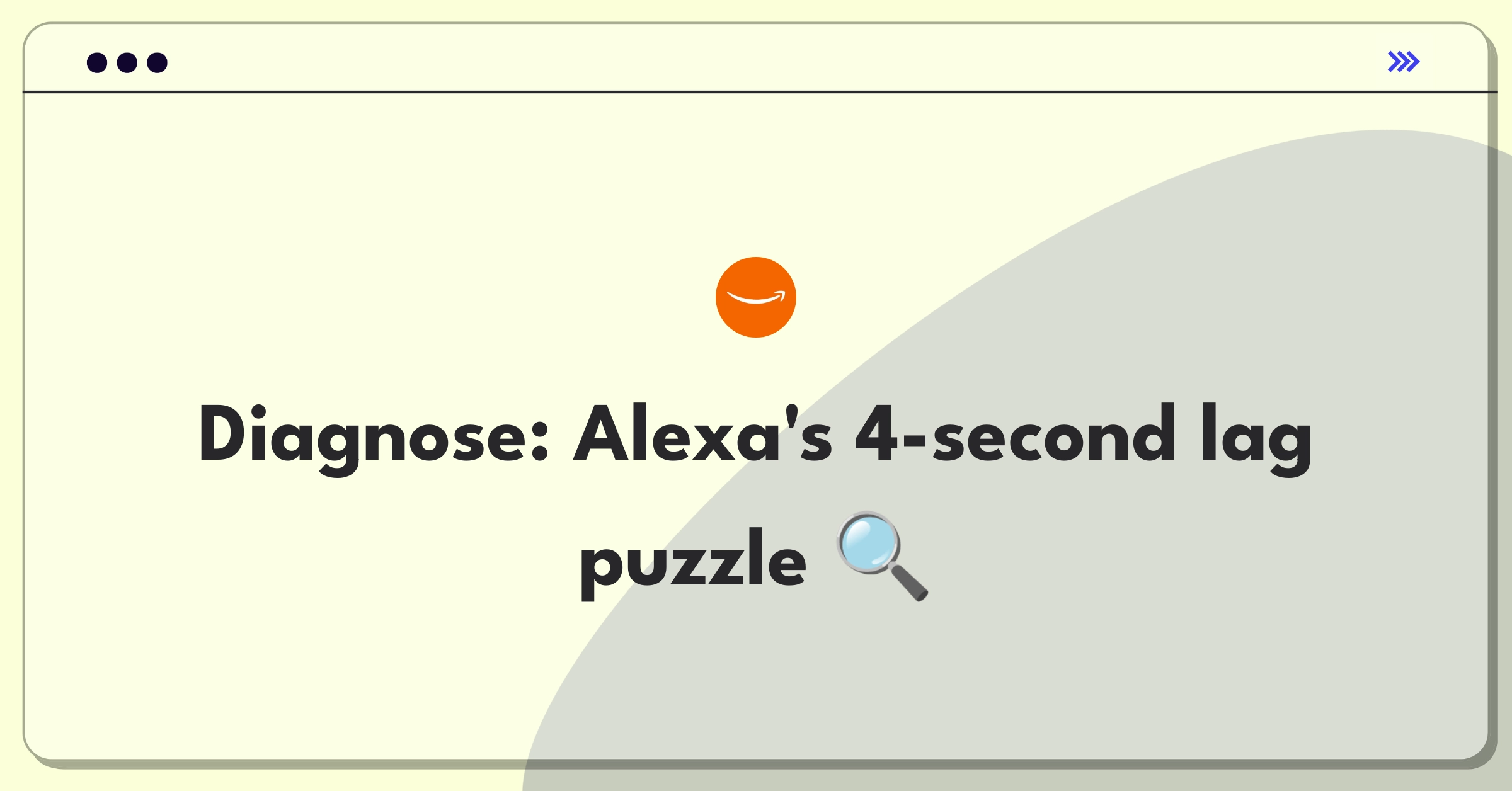 Product Management Root Cause Analysis Question: Investigating Alexa's increased response time from user input to audio output