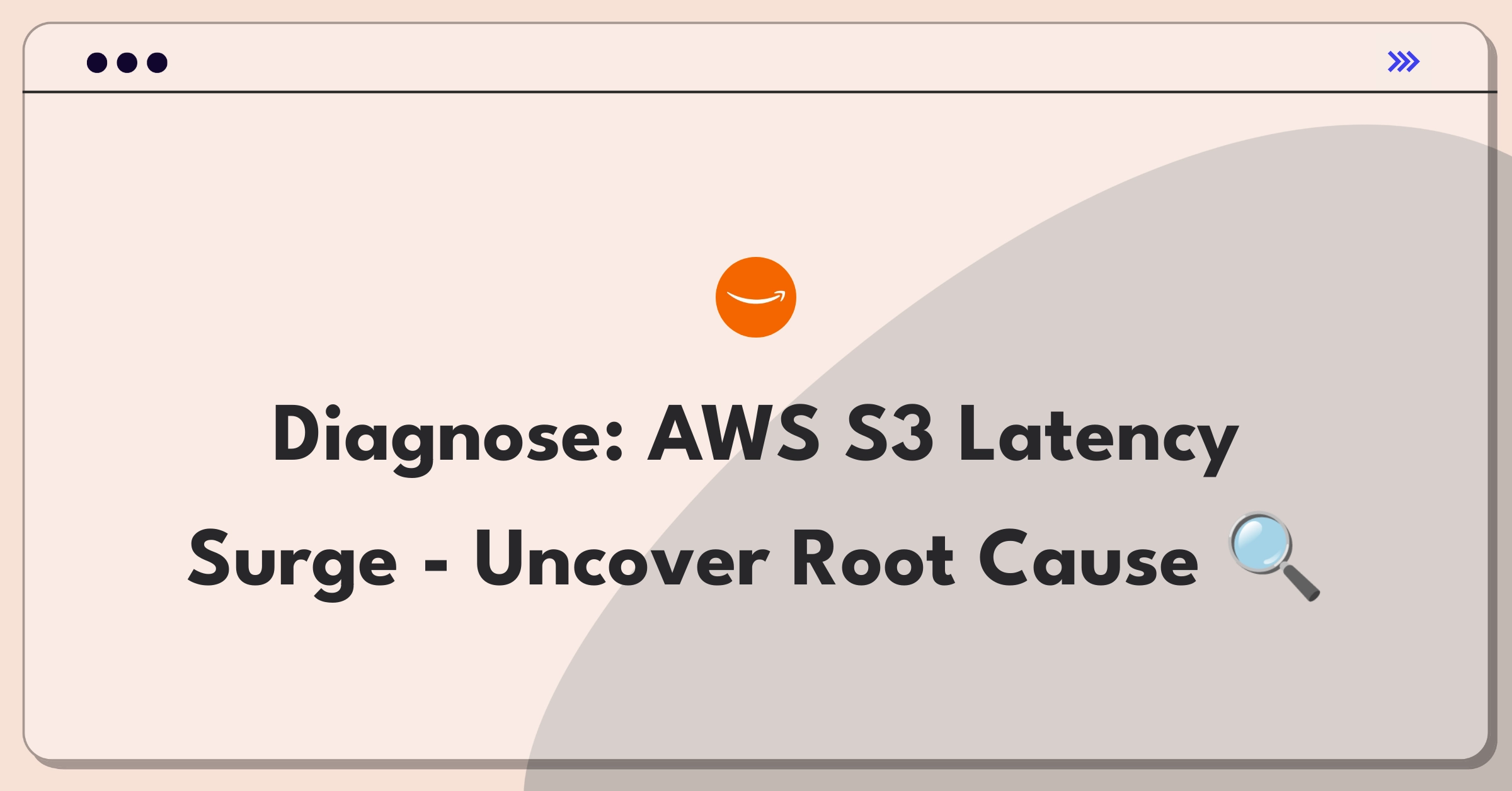 Product Management Root Cause Analysis Question: Investigating AWS S3 data retrieval latency increase