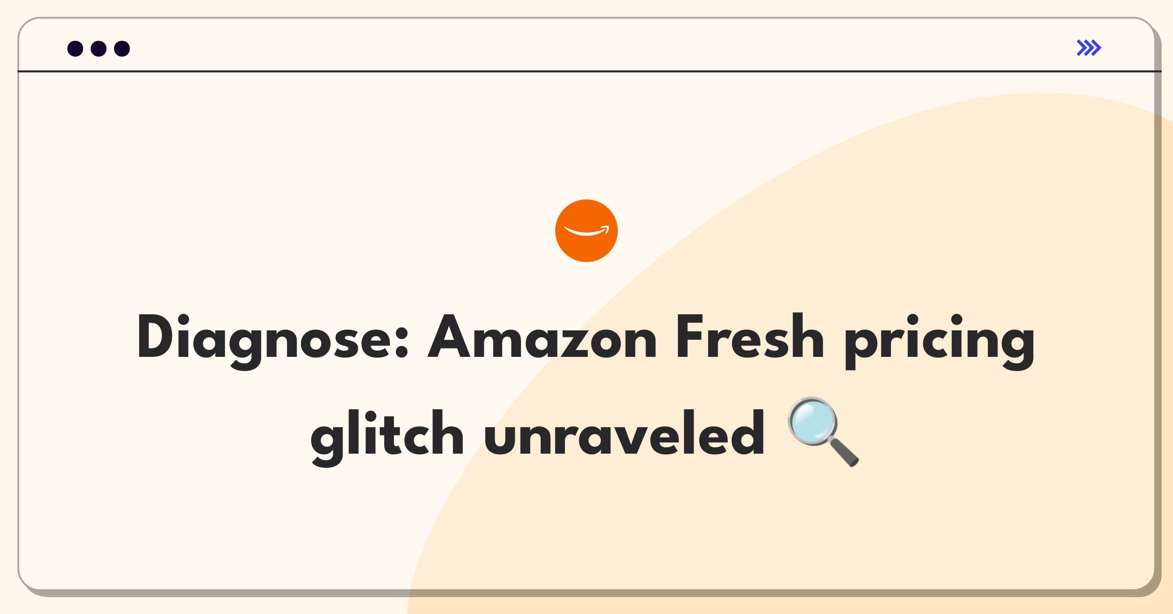 Product Management Root Cause Analysis Question: Investigating Amazon Fresh pricing update failures