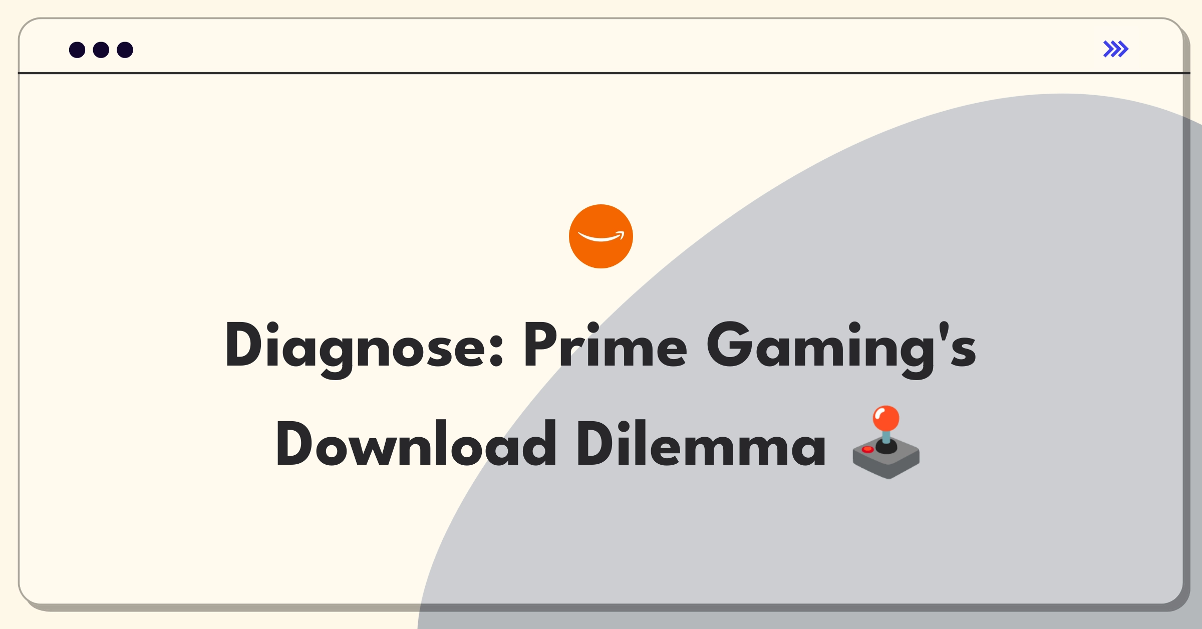 Product Management Root Cause Analysis Question: Investigating sudden drop in Prime Gaming download speeds