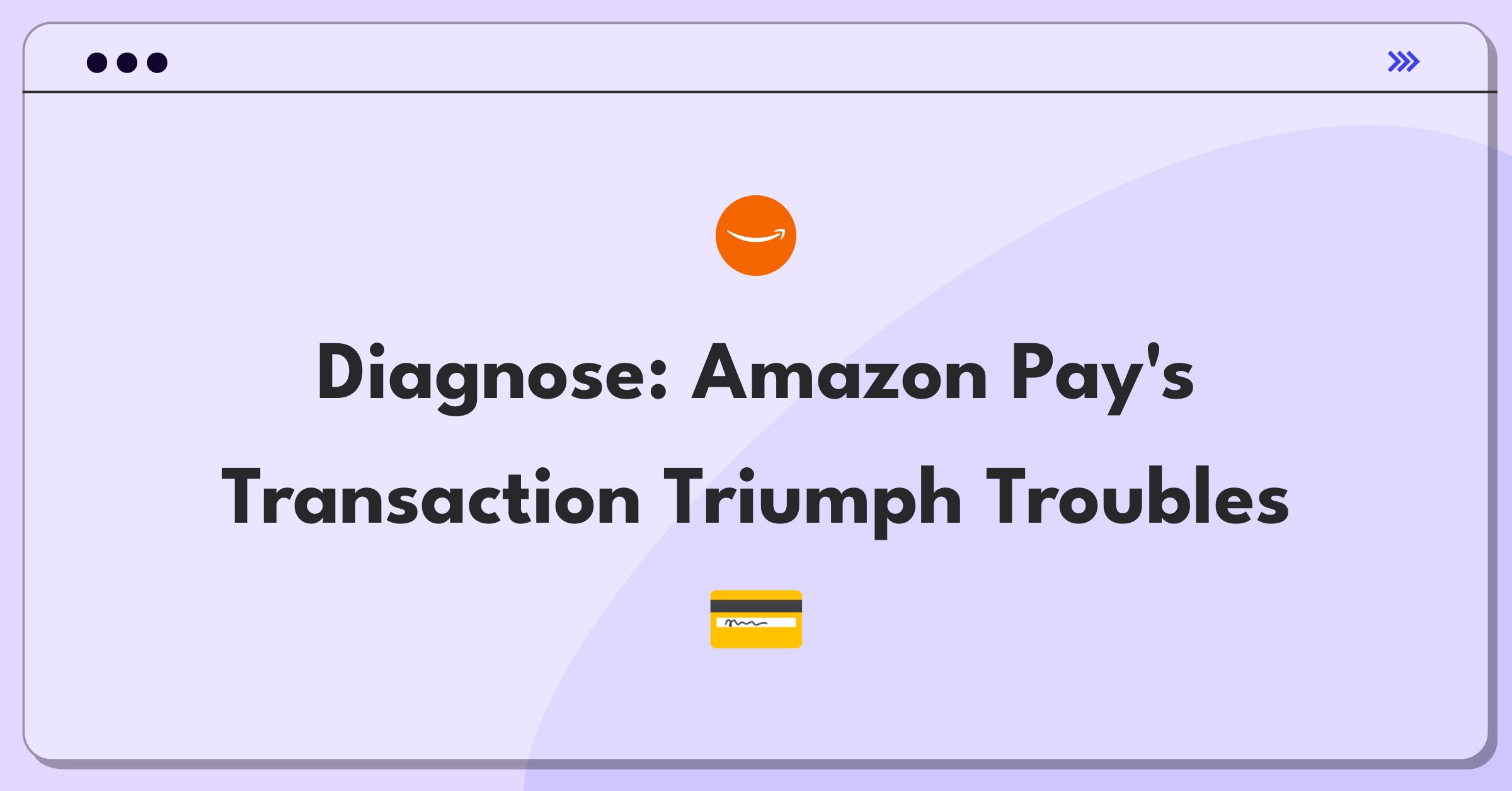 Product Management Root Cause Analysis Question: Investigating Amazon Pay's declining transaction success rate