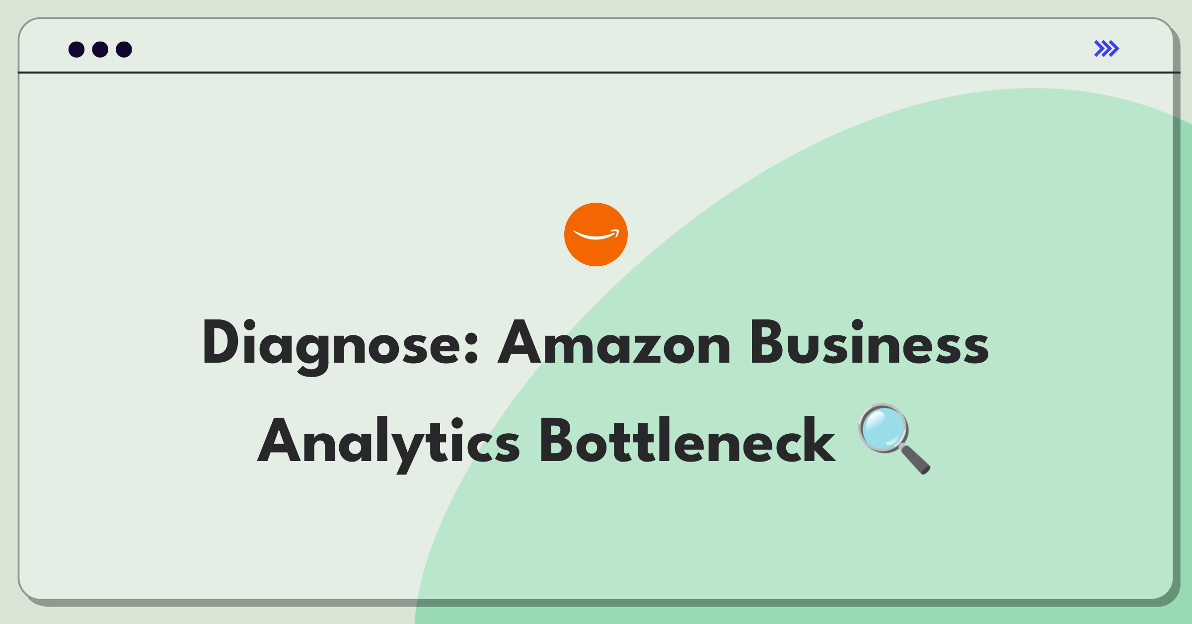 Product Management Root Cause Analysis Question: Investigating Amazon Business analytics update failures