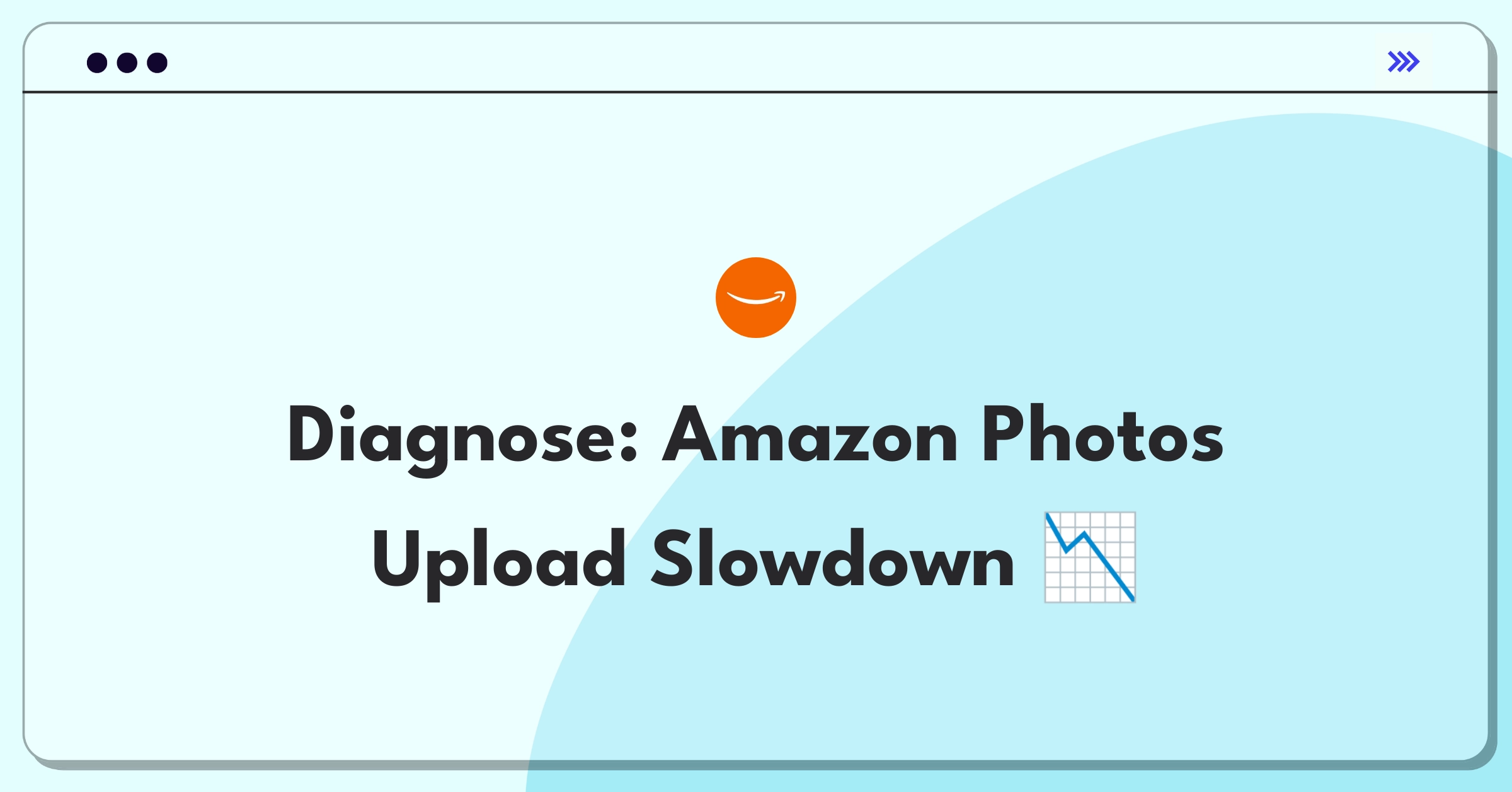 Product Management Root Cause Analysis Question: Investigating Amazon Photos upload speed decrease