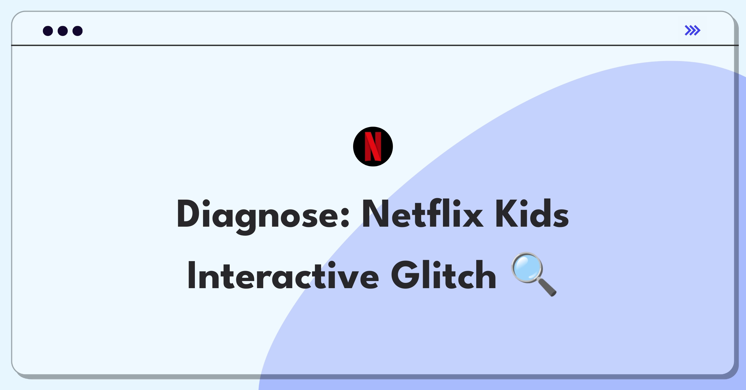 Product Management Root Cause Analysis Question: Investigating Netflix Kids interactive feature failure