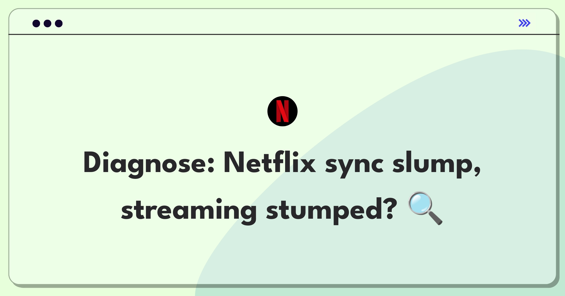 Product Management Root Cause Analysis Question: Investigating Netflix Watch Together feature sync accuracy decline