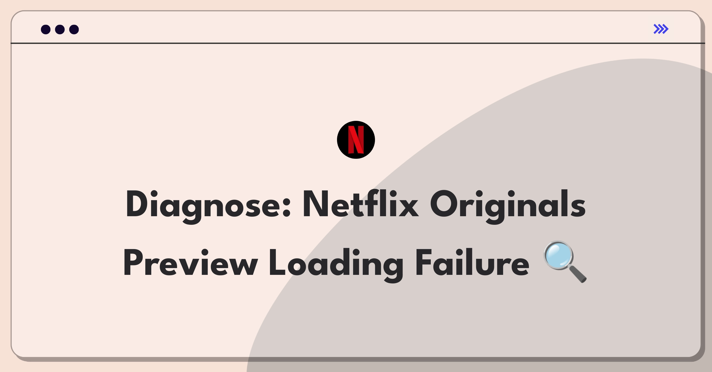 Product Management Root Cause Analysis Question: Investigating Netflix Originals preview loading issues