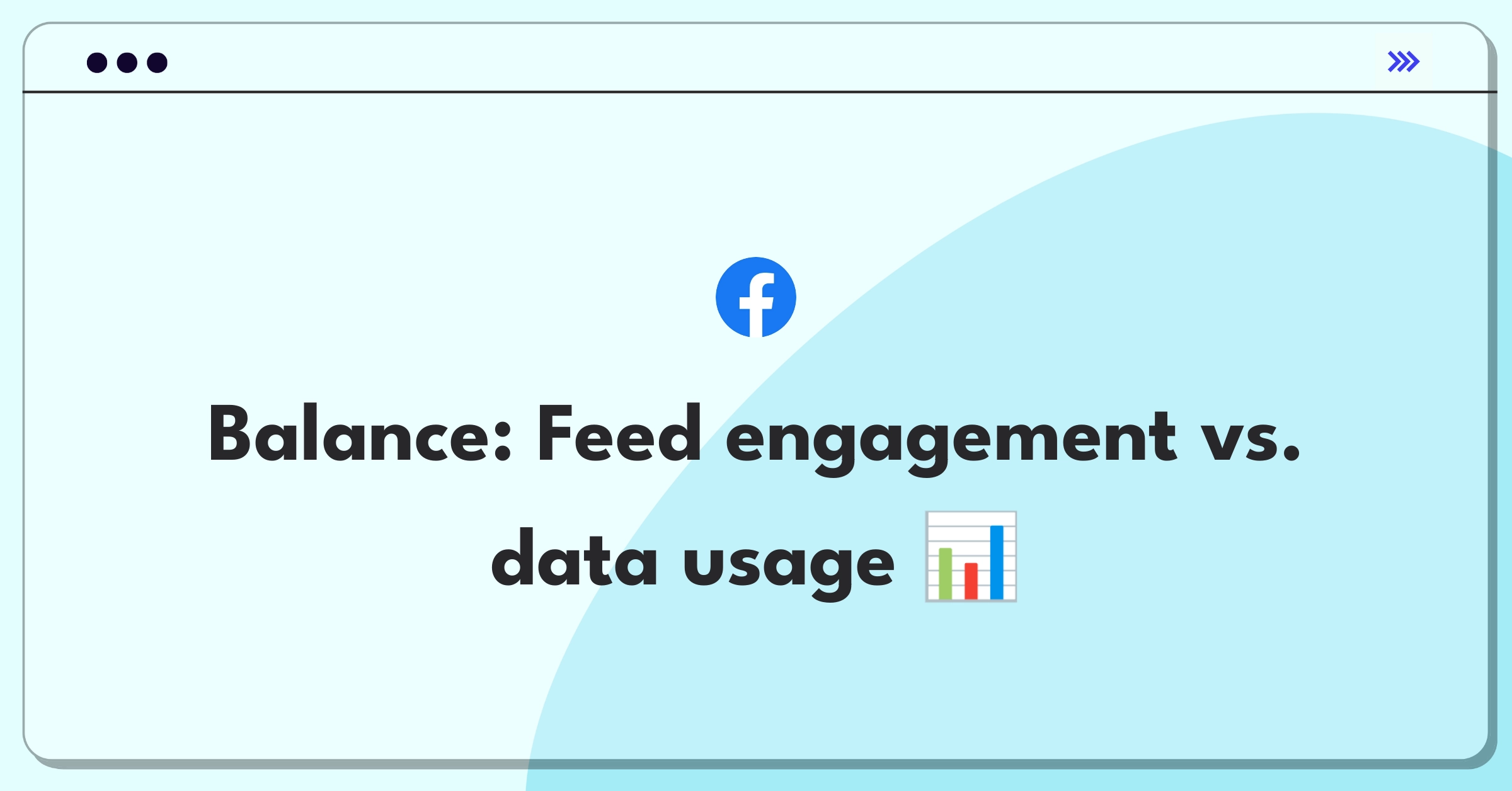 Product Management Trade-Off Question: Facebook Feed video autoplay decision balancing user engagement and data consumption