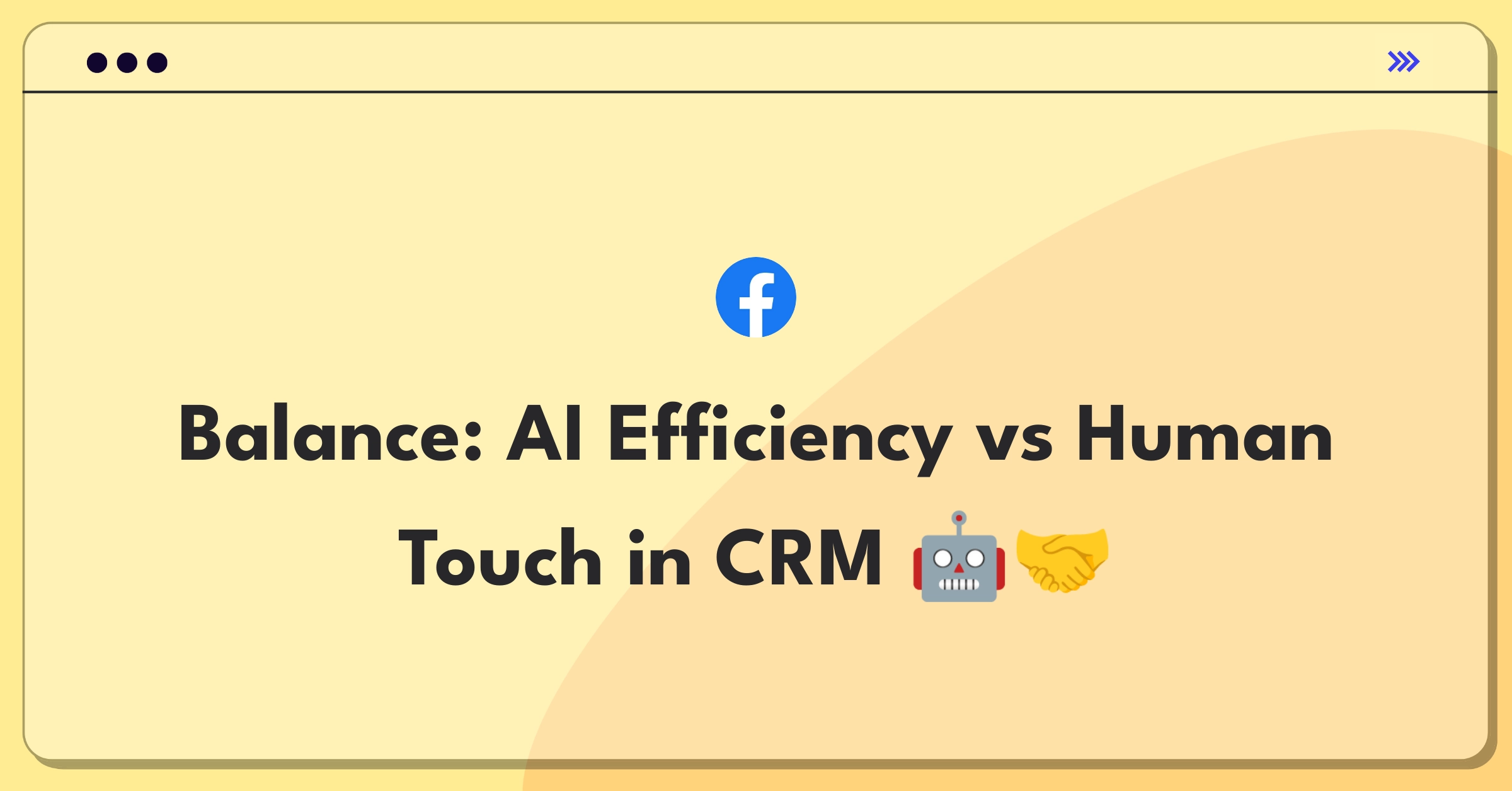 Product Management Trade-Off Question: Evaluating AI-powered responses versus manual tools in a B2B SaaS CRM platform