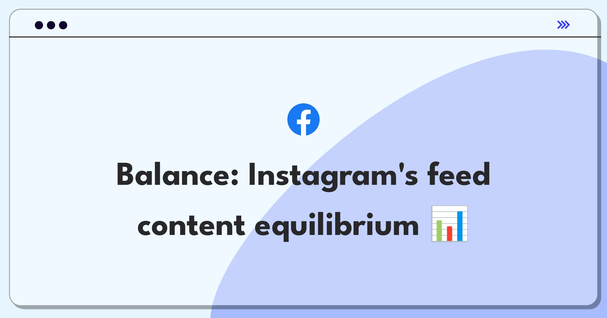 Product Management Trade-Off Question: Instagram feed balancing suggested vs. following content for user engagement