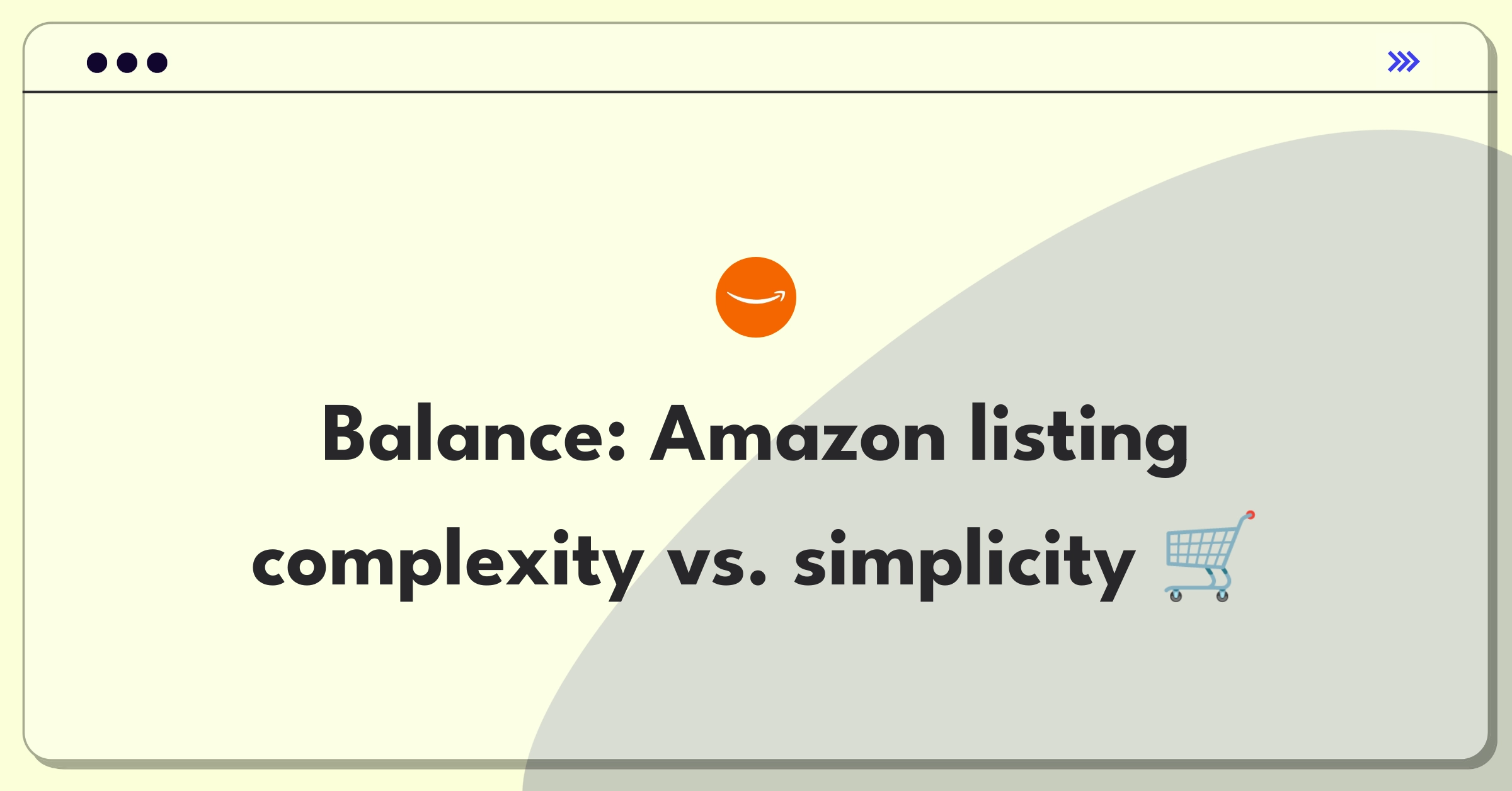 Product Management Trade-off Question: Balancing product variation visibility with user experience on Amazon listings