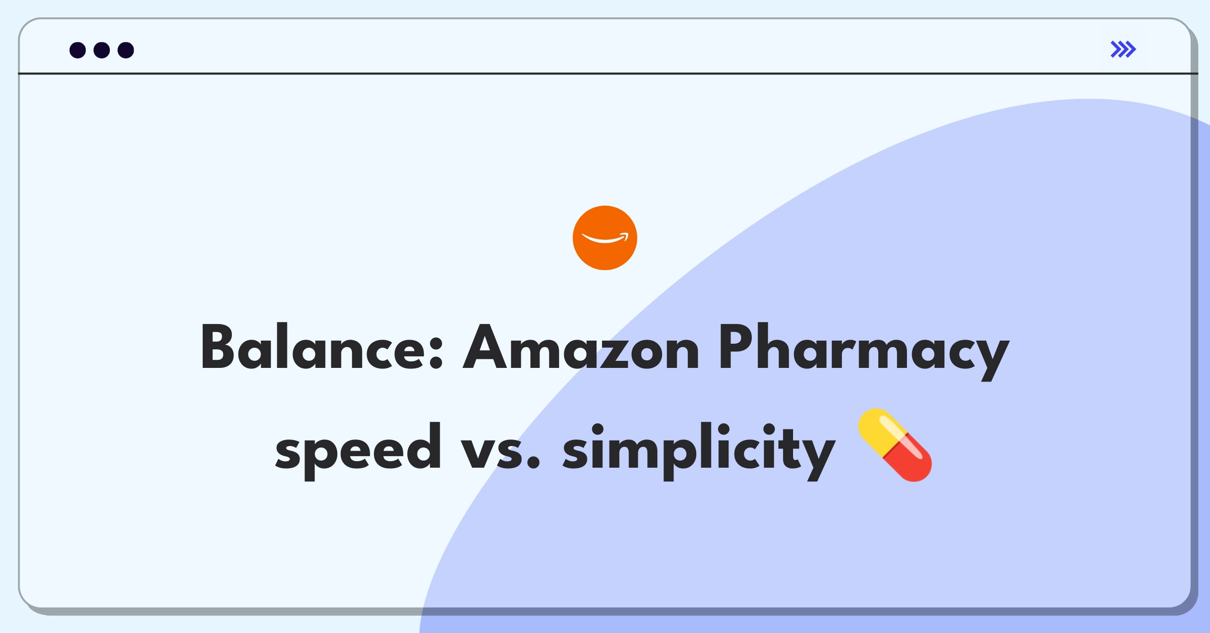 Product Management Trade-off Question: Amazon Pharmacy delivery options balancing act