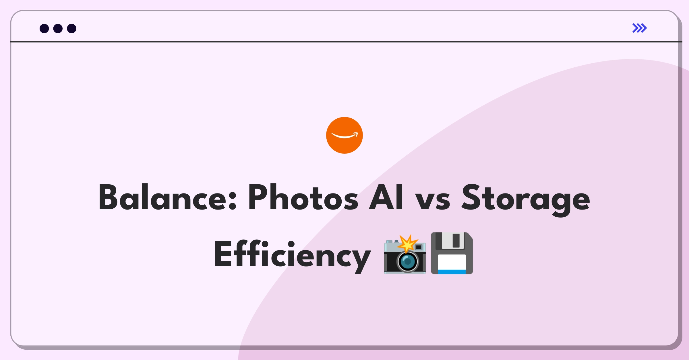 Product Management Trade-Off Question: Facial recognition expansion versus storage optimization for cloud photo service