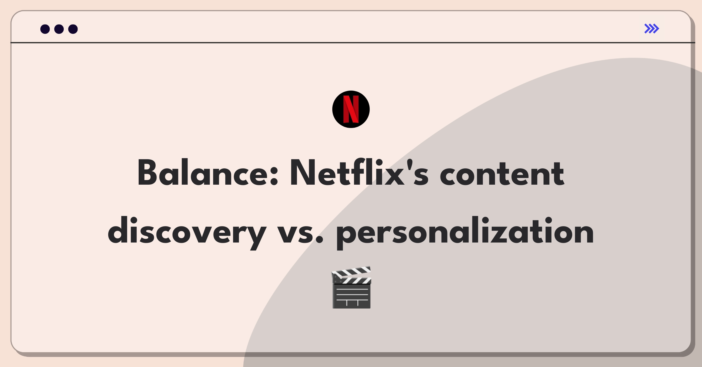 Product Management Trade-off Question: Netflix recommendation system improvement strategies