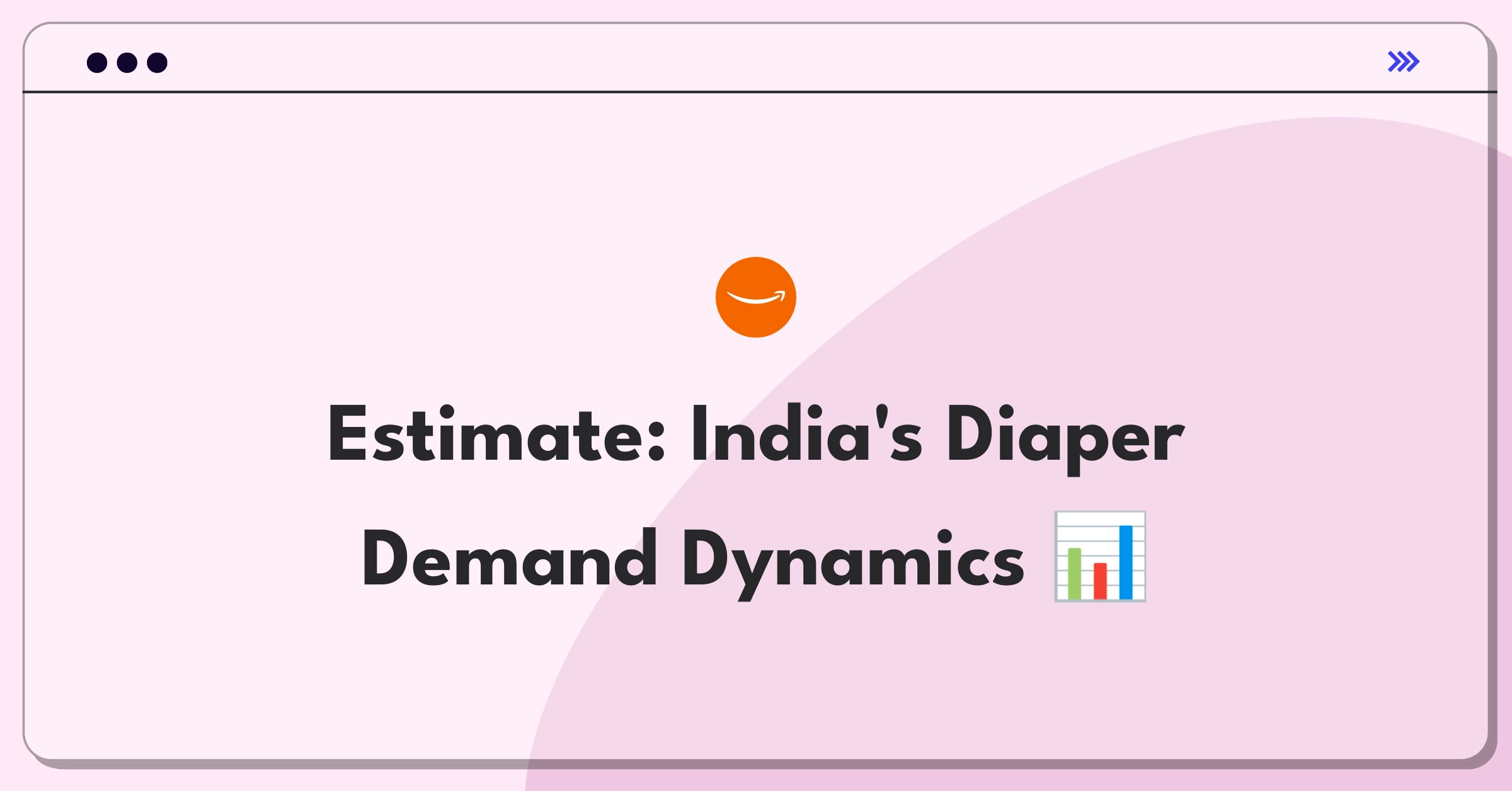 Product Management Market Sizing Question: Estimating disposable diaper market size in India