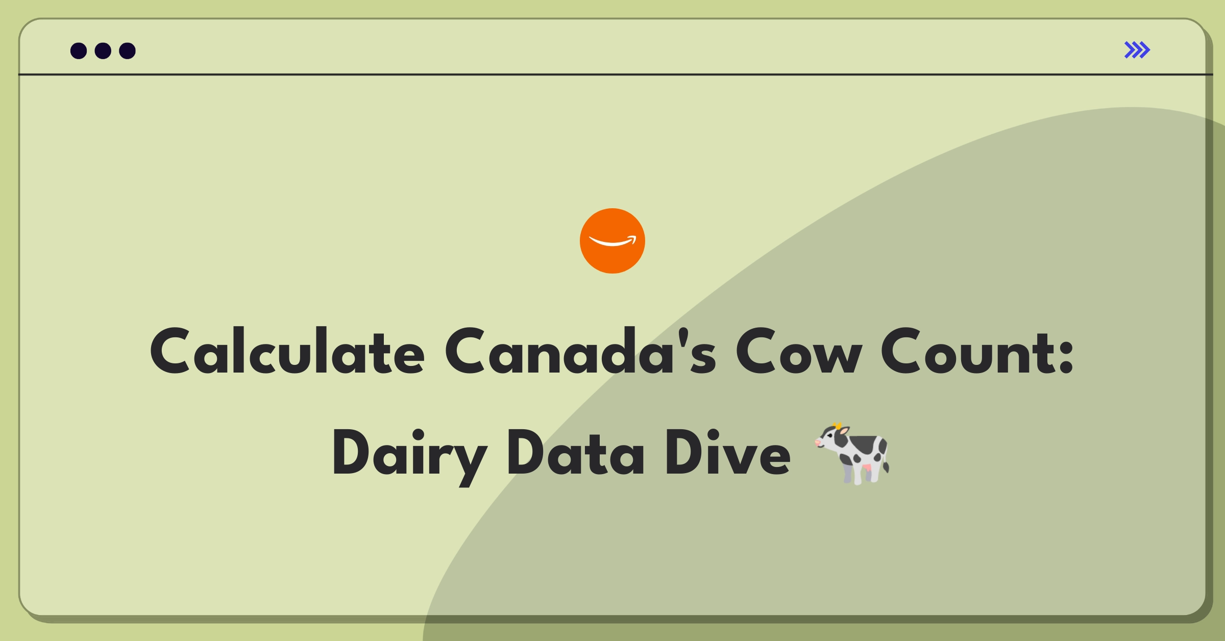 Product Management Guesstimate Question: Estimating total number of cows in Canada using market sizing techniques