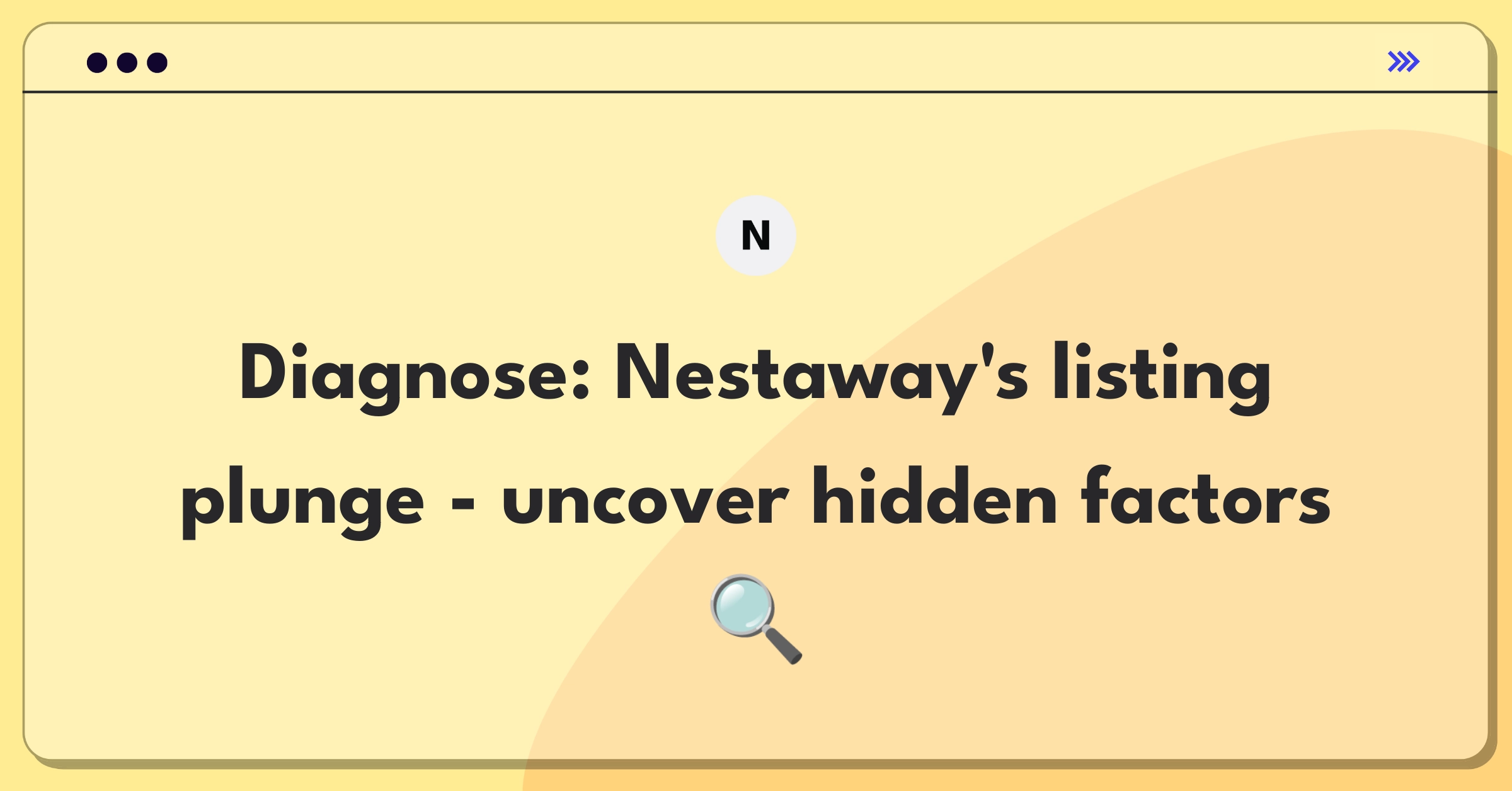 Product Management Root Cause Analysis Question: Investigating sudden decrease in property listings on a rental platform