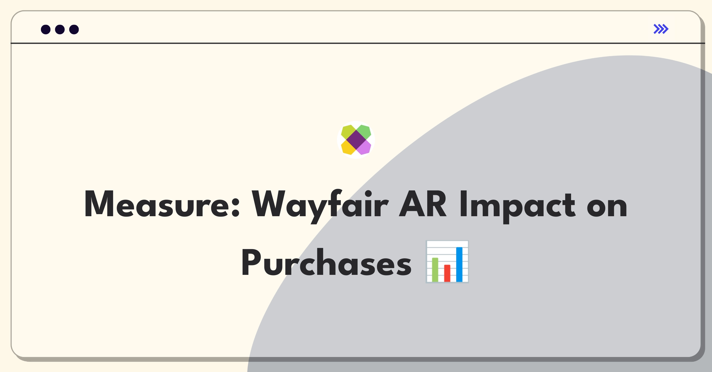 Product Management Metrics Question: Evaluating augmented reality feature success for e-commerce furniture sales