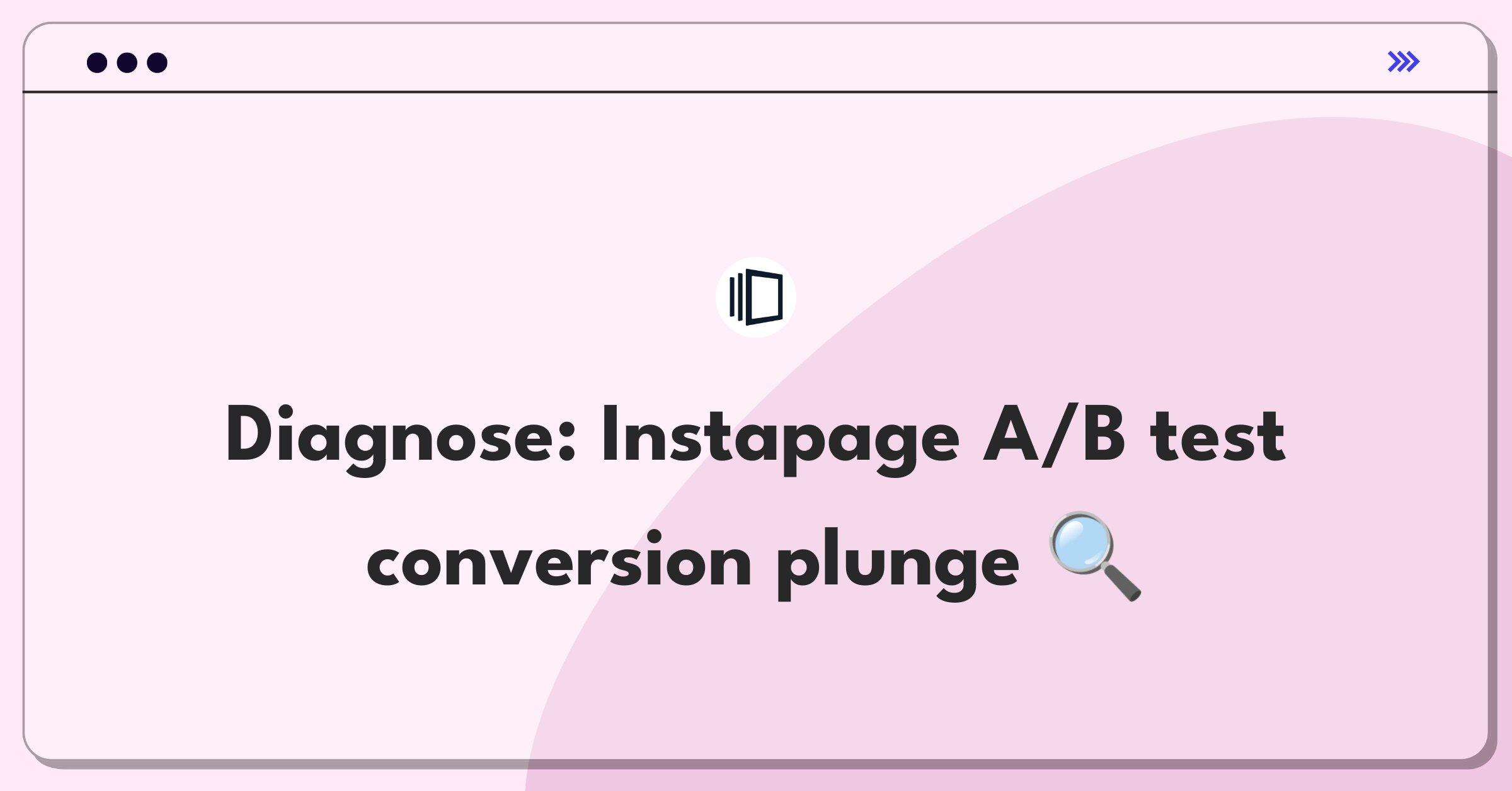 Product Management Root Cause Analysis Question: Investigating sudden drop in A/B testing conversion rates for a SaaS platform