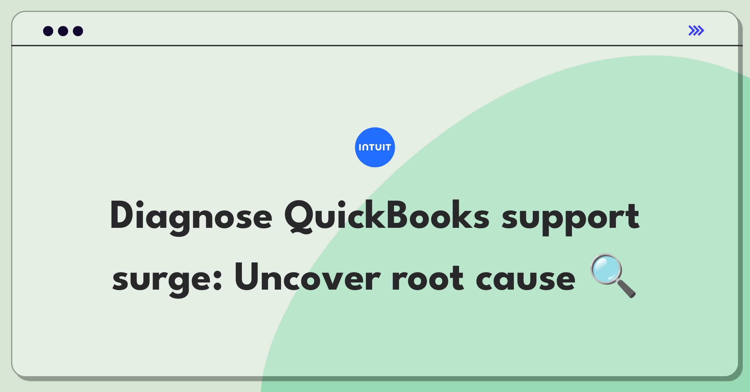 Product Management Root Cause Analysis Question: Investigating sudden increase in QuickBooks Online customer support calls