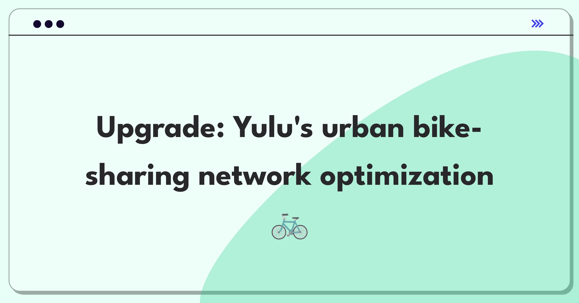 Product Management Improvement Question: Optimizing bike-sharing docking stations in high-traffic urban areas