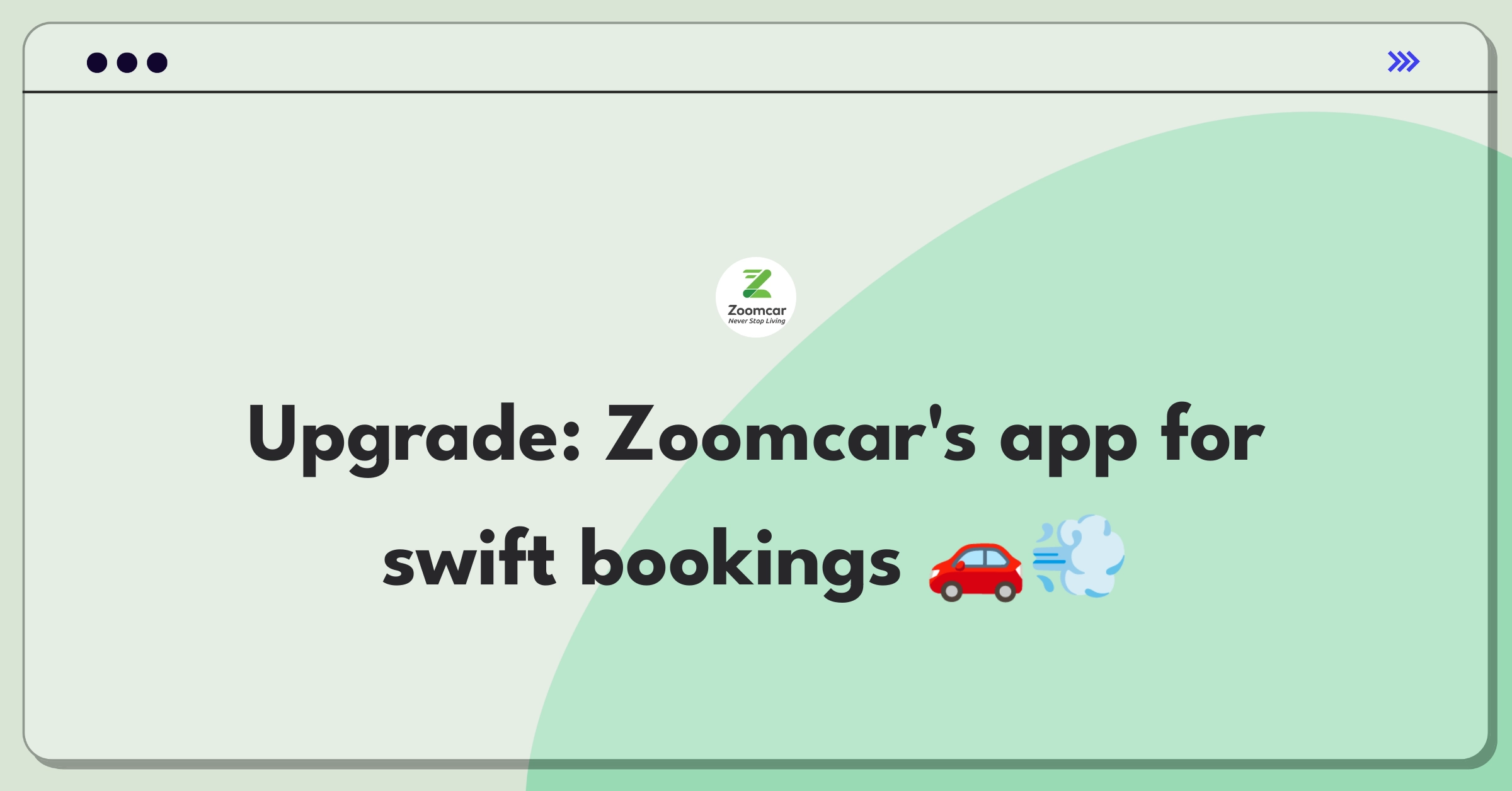 Product Management Improvement Question: Streamlining Zoomcar's mobile app interface for faster car bookings