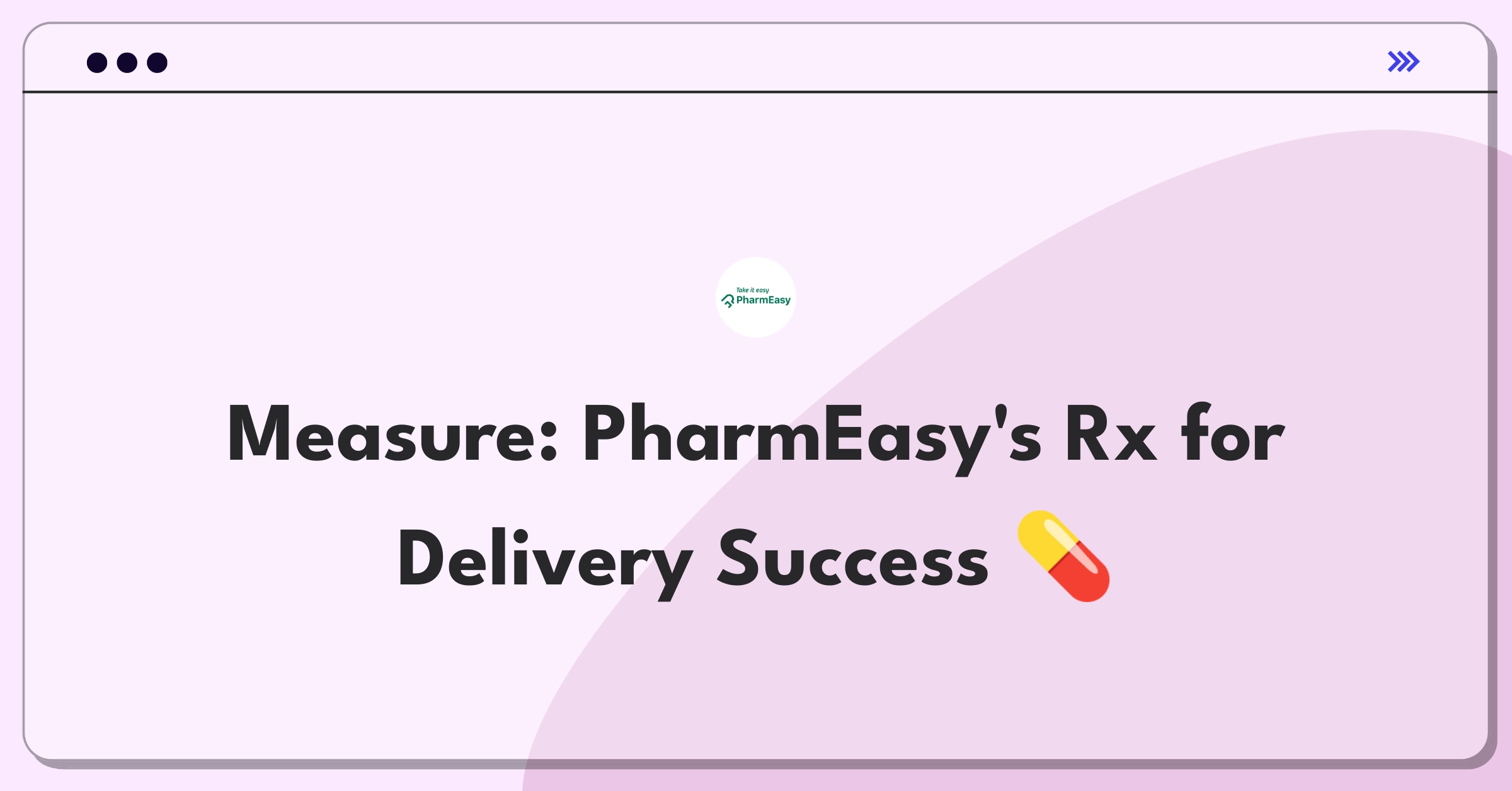 Product Management Analytics Question: Measuring success of PharmEasy's medicine delivery service