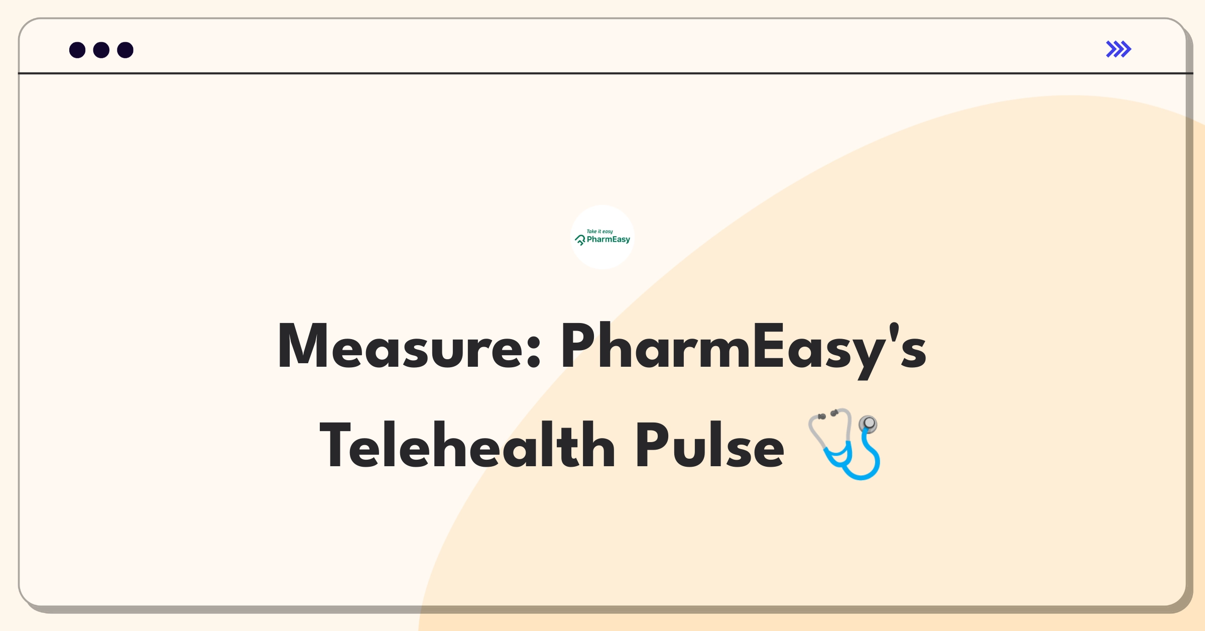 Product Management Analytics Question: Evaluating metrics for PharmEasy's online doctor consultation feature