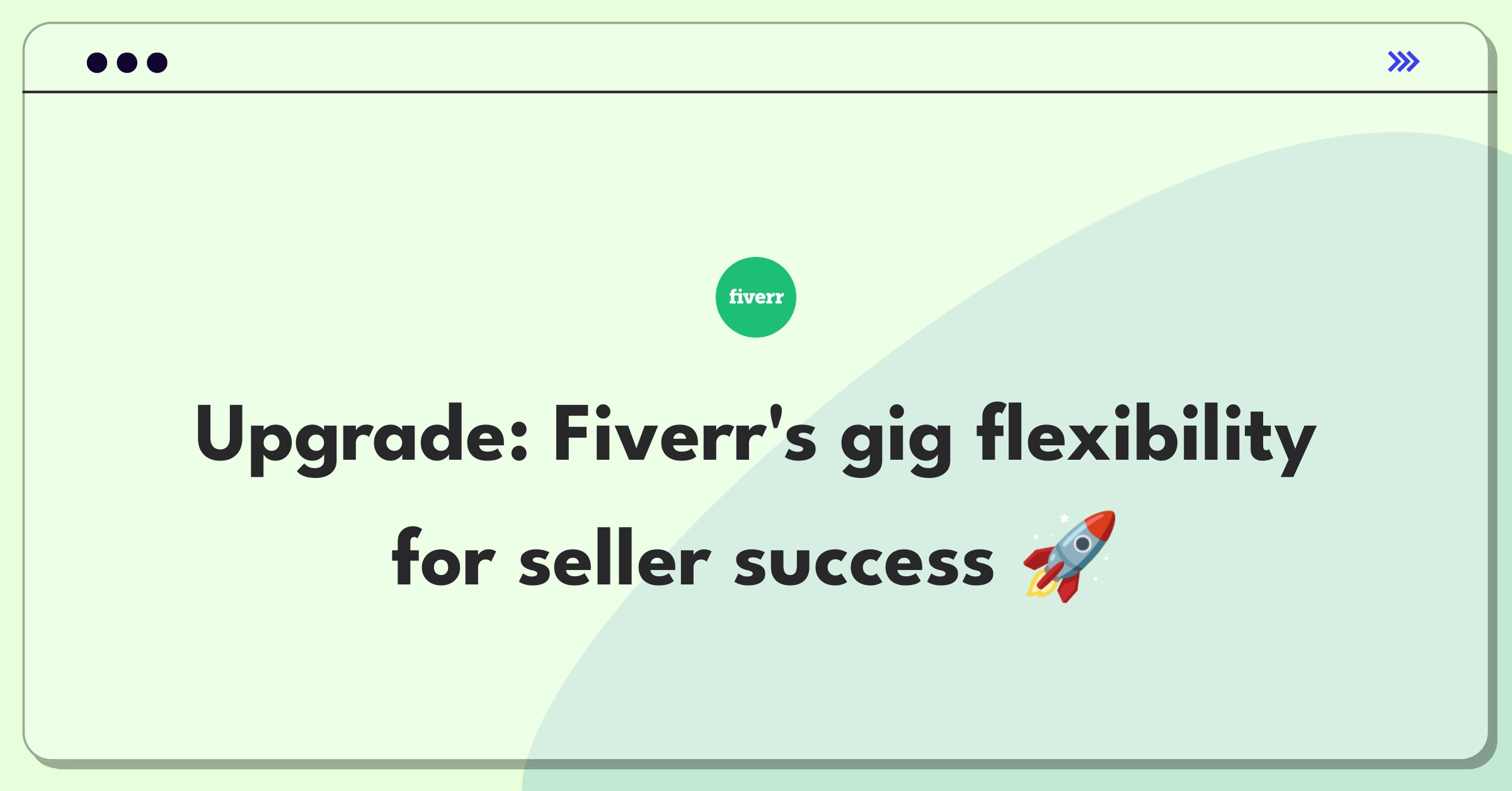 Product Management Improvement Question: Enhancing Fiverr's gig packaging options for increased seller flexibility