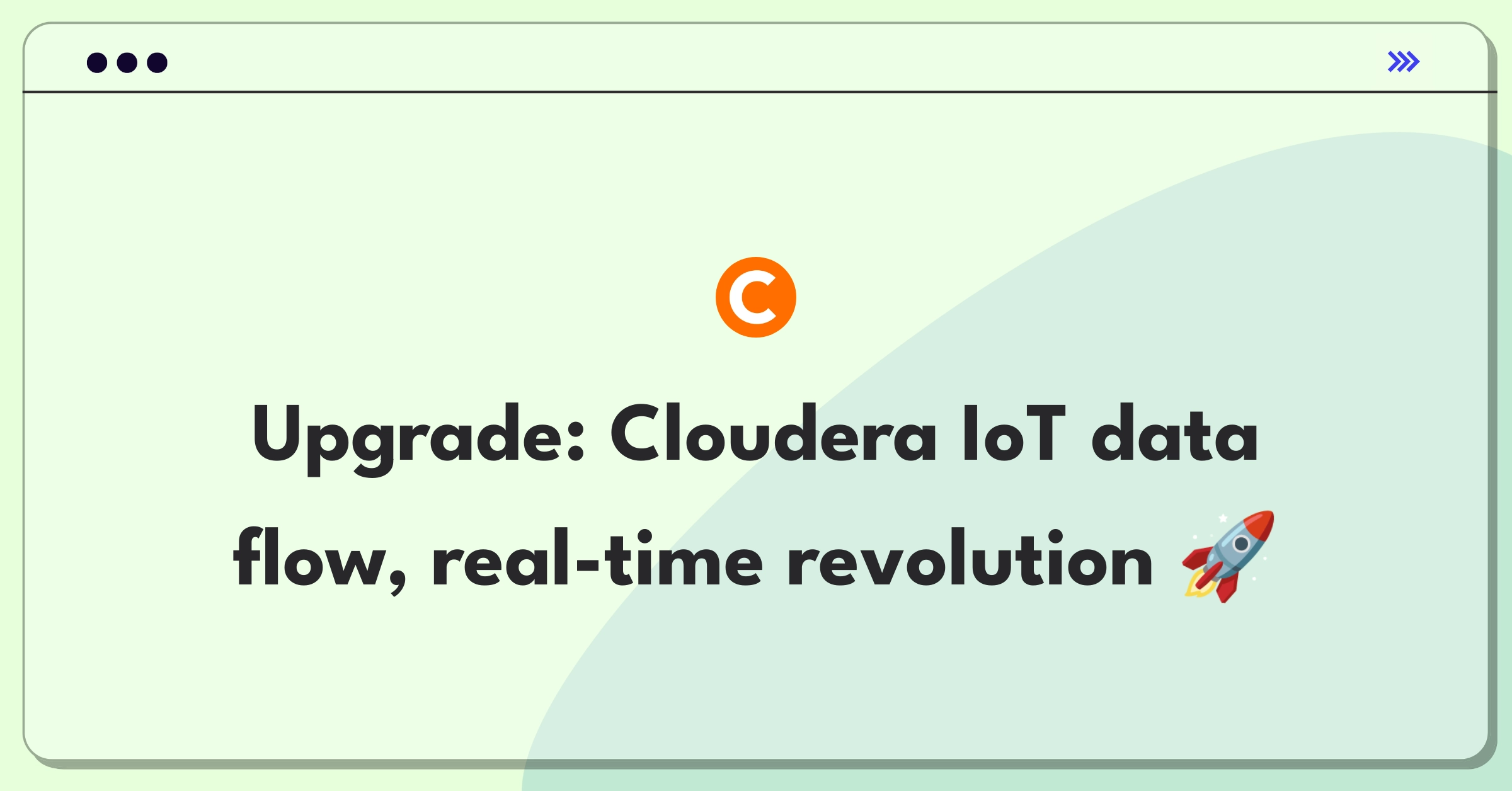 Product Management Improvement Question: Enhancing Cloudera's Data Flow platform for IoT real-time processing