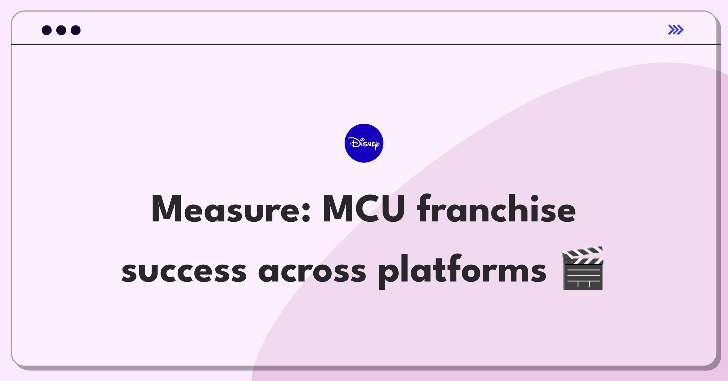 Product Management Success Metrics Question: Evaluating Marvel Cinematic Universe performance across multiple platforms and metrics