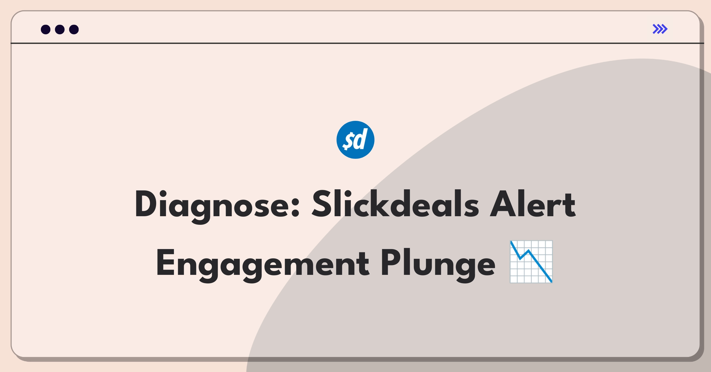 Product Management Root Cause Analysis Question: Investigating sudden drop in Slickdeals deal alert engagement