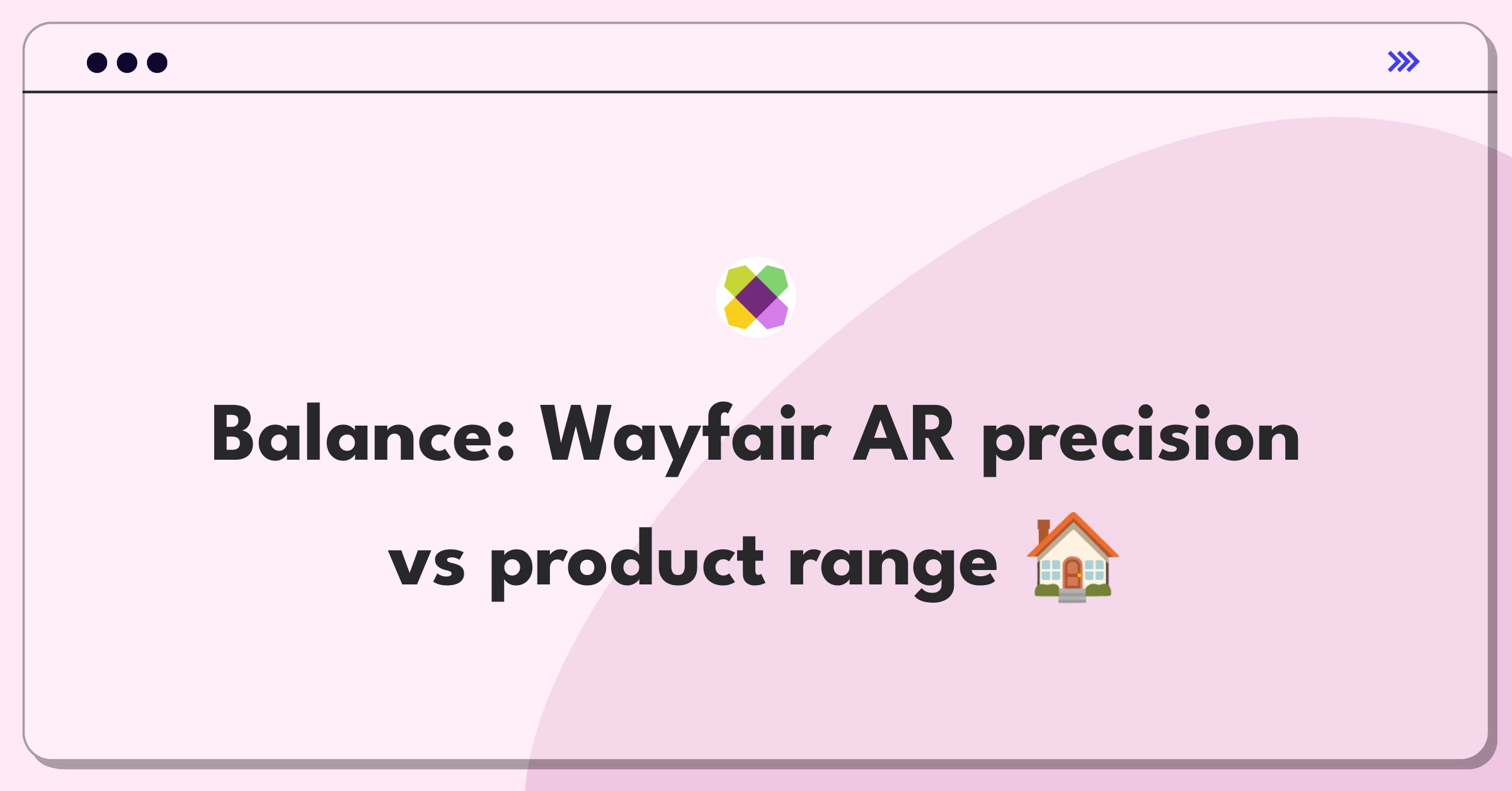 Product Management Trade-Off Question: Wayfair AR tool accuracy versus product compatibility decision