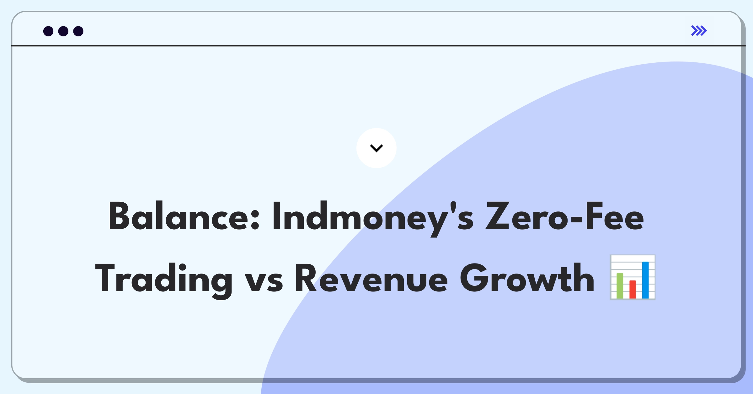 Product Management Tradeoff Question: Balancing free trading with revenue generation for Indmoney