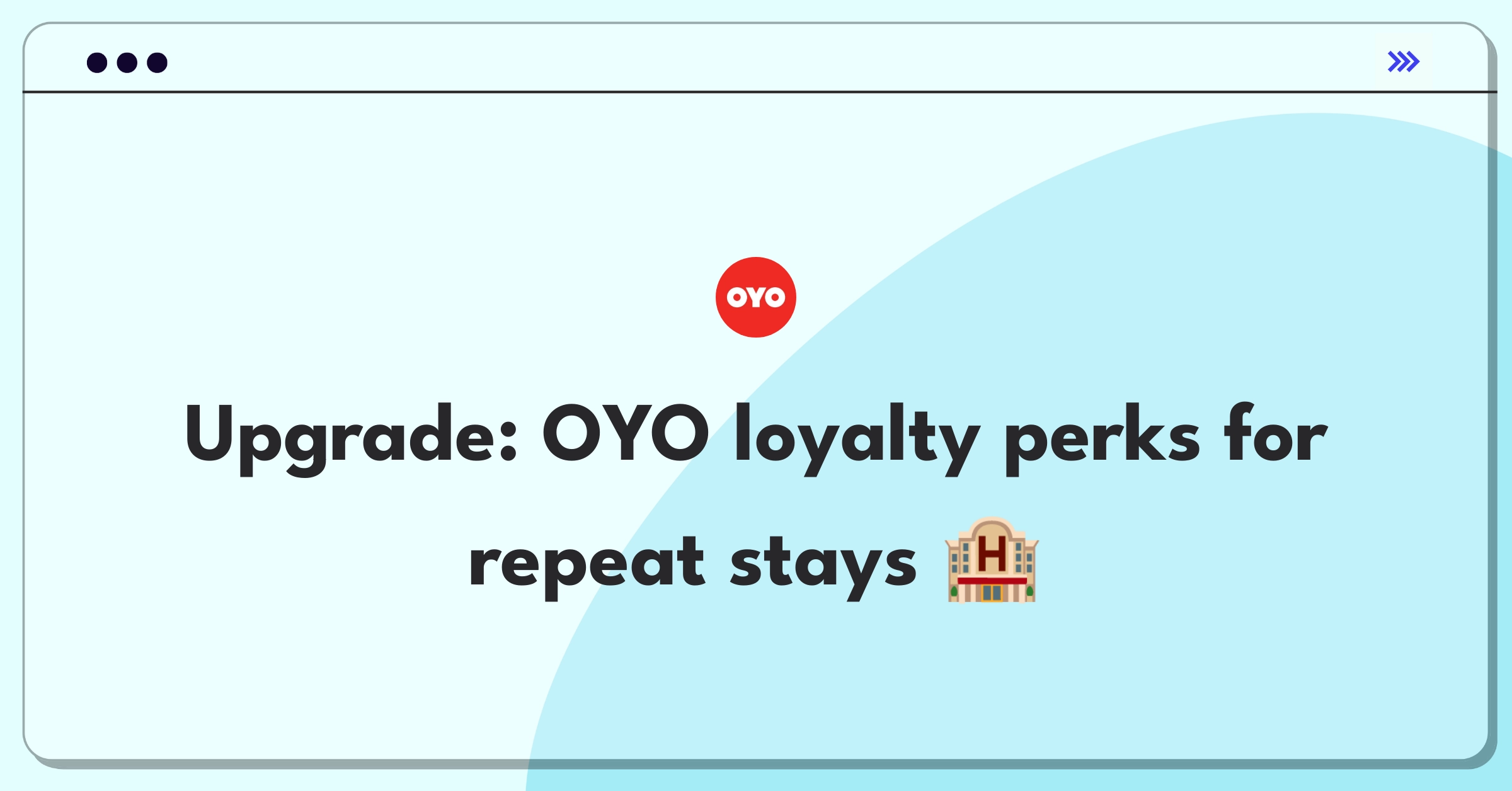 Product Management Improvement Question: OYO Rooms loyalty program features for increased customer retention