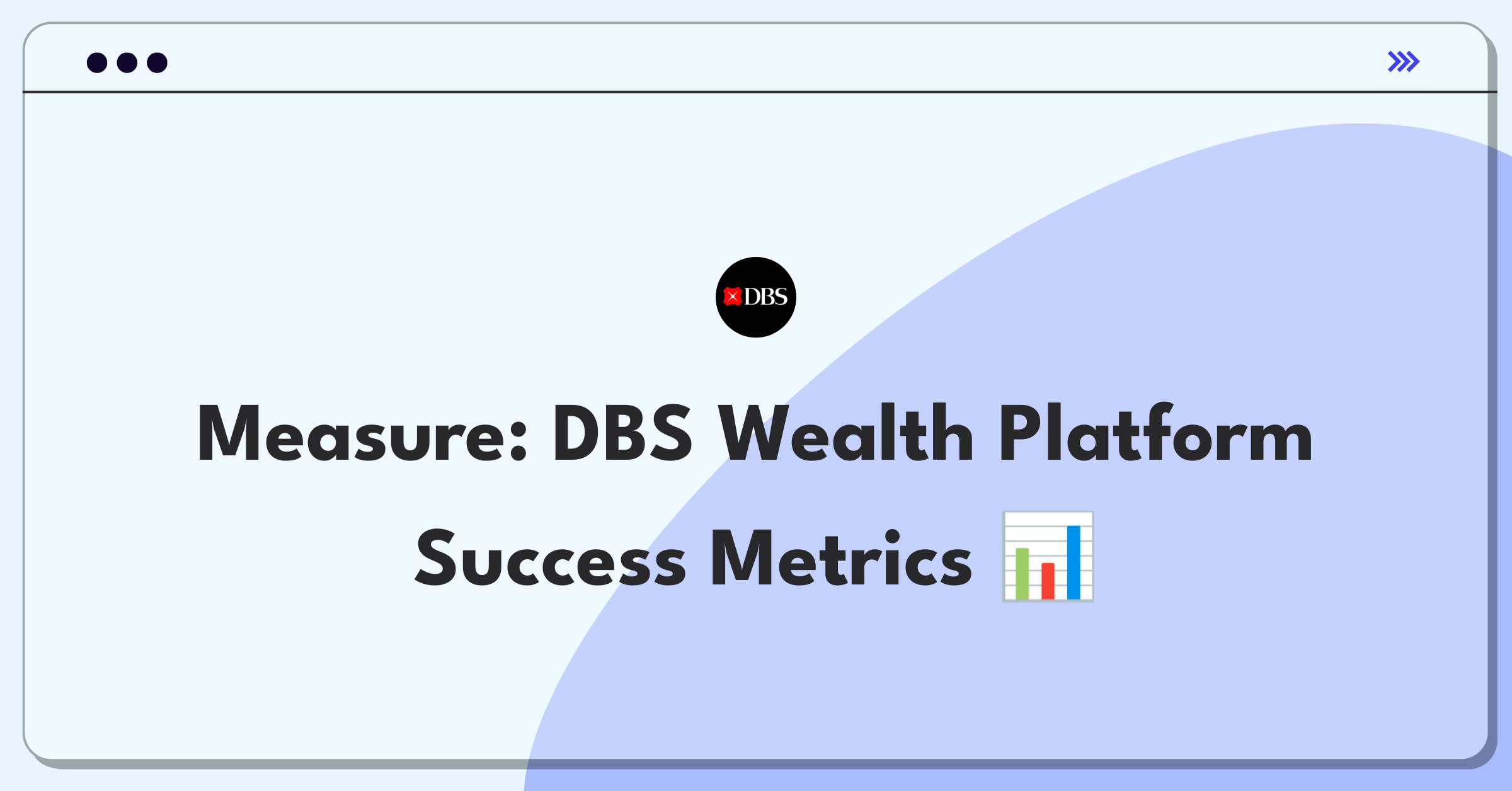 Product Management Analytics Question: Evaluating metrics for DBS digibank's wealth management platform